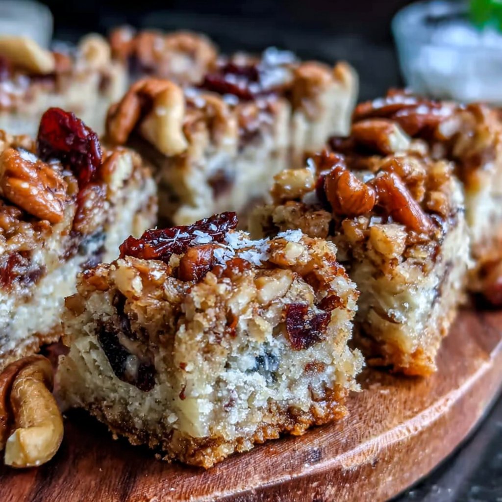 Fruit and Nut Dandelion Bars