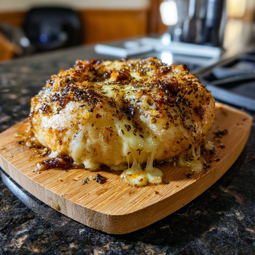 Cheesy Onion Boil Bake