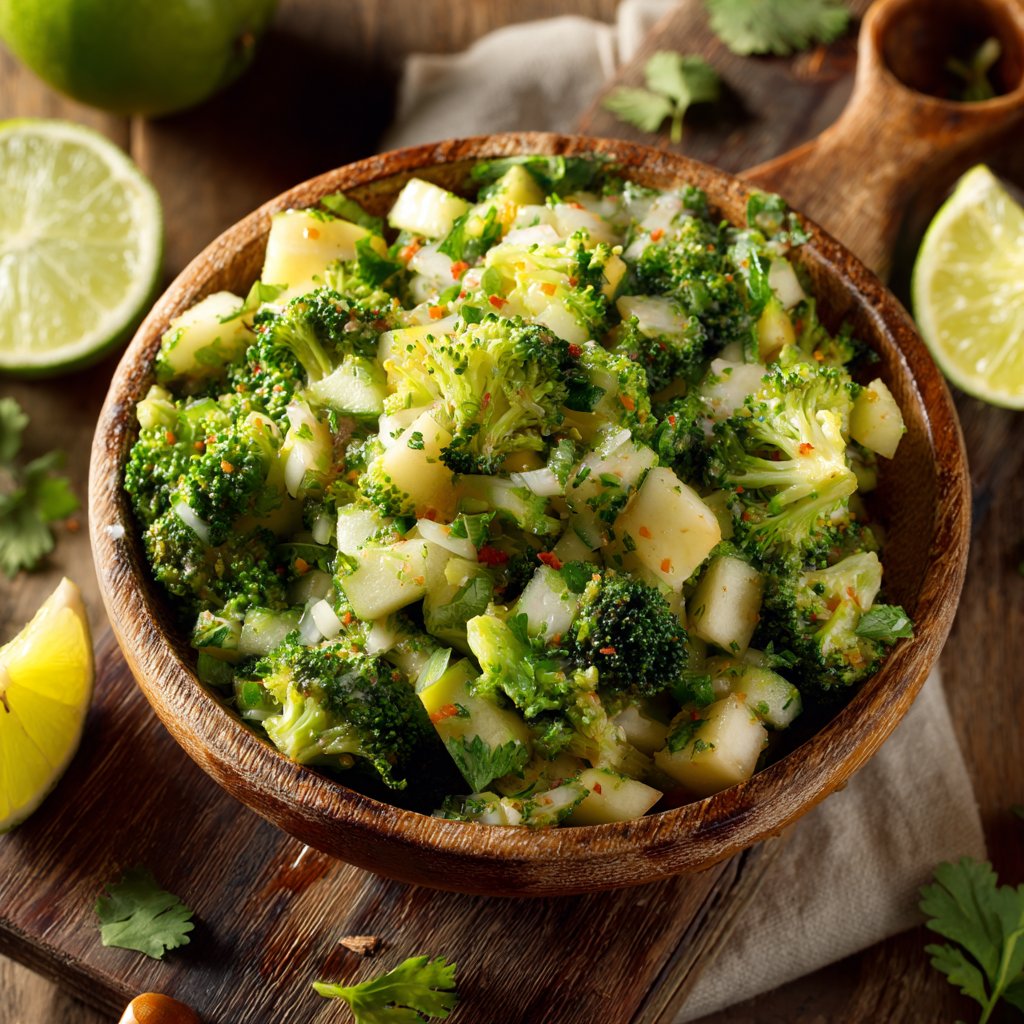 Broccoli and Apple Salsa