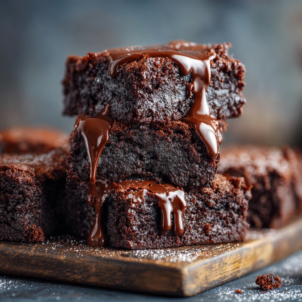 Dessert Chocolate Fudge Brownies