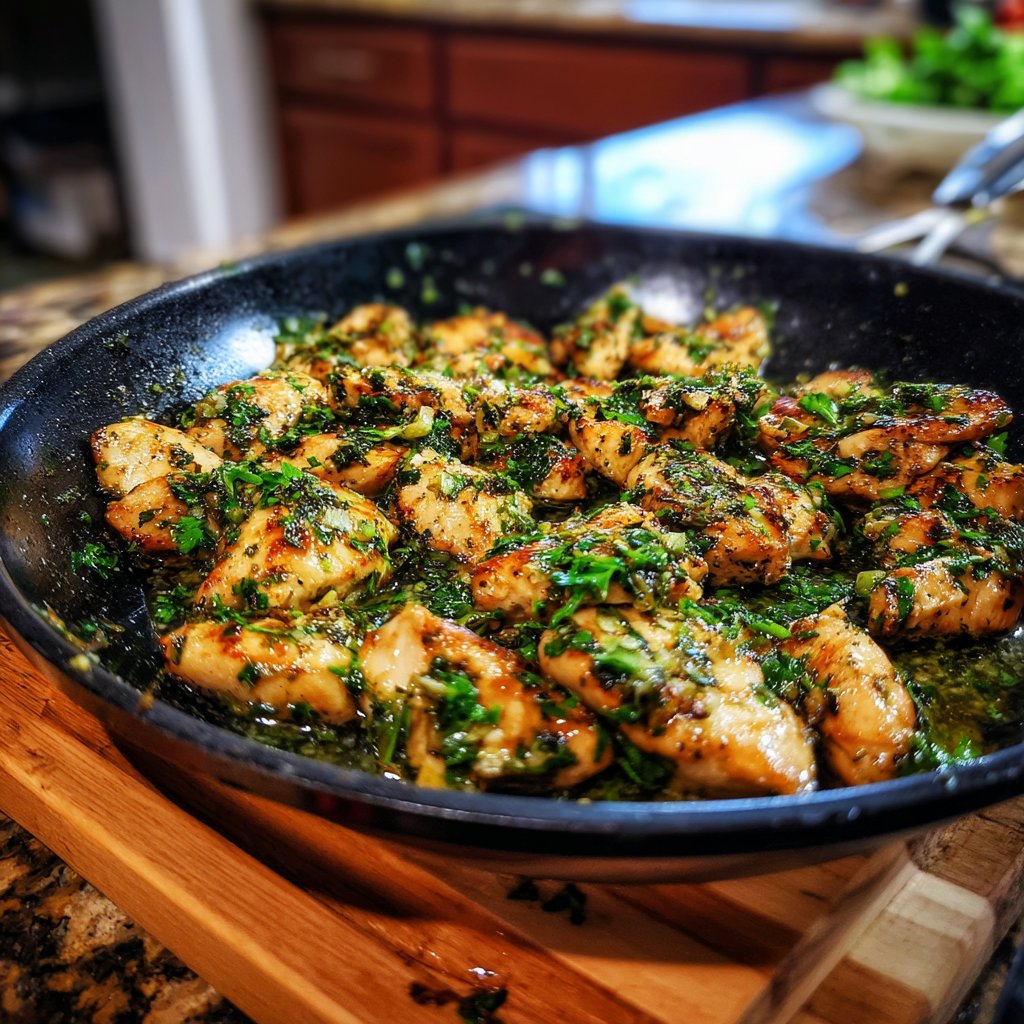 Garlic Herb Chicken Skillet