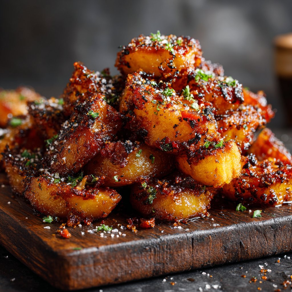 Crispy Maple Bacon Potatoes
