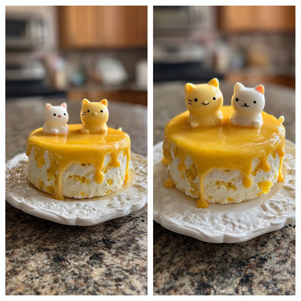 Lemon Jellycat Birthday Cake